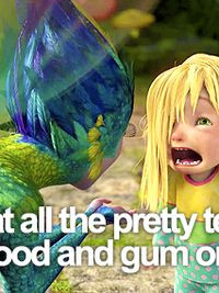 pulling an elf by its hat] Elf! Elf!