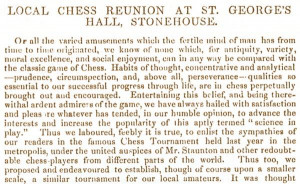 From page 33 of the November 1905 issue of Lasker’s Chess Magazine ...