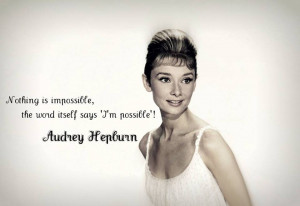 Audrey Hepburn motivational inspirational love life quotes sayings ...