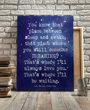 Barrie quote, Peter Pan quote, Instant download printable wall ...