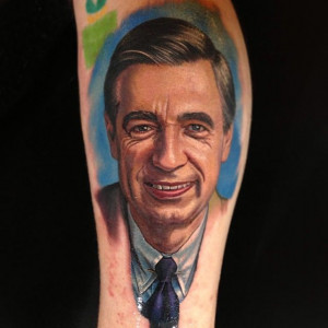 Mr. Rogers Tattoo by Nikko HurtadoHurtado Tattoo, Sick Tattoo, Tattoo ...