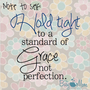 perfectionism is not required