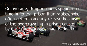 On average, drug prisoners spend more time in federal prison than ...
