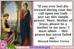 Quotes About Mary (Pictures) – 3