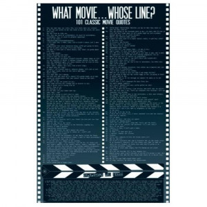Maxi Poster - 101 Classic Movie Quotes (61 x 91.5cm) 1117 - PP30675 ...