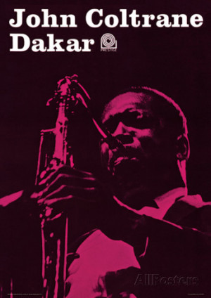 John Coltrane (Dakar) Music Poster Masterprint