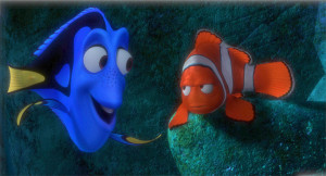 Finding Nemo Dory Just Keep Swimming