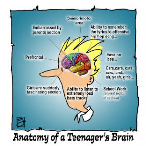 Now think about all of this in relation to adolescent development and ...