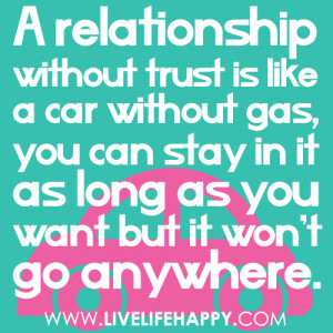 Relationship Trust Quotes And Sayings