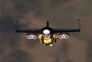 Jetman “Yves Rossy” Breathtaking Fly Over The Swiss Alps