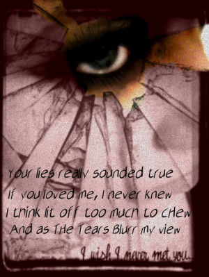 Wish I Never Met You by SolitaryChild