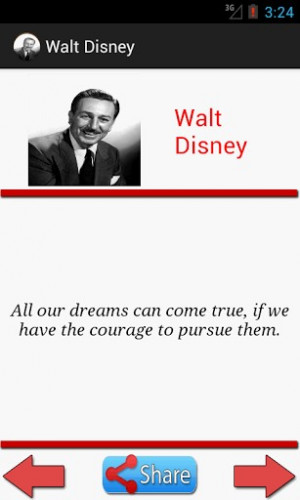 View bigger - Walt Disney Quotes & Biography for Android screenshot
