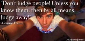 Not from a tv show but i just love connor franta♥:P