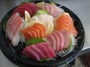 sushi sashimi platter