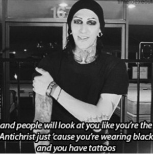 Chris Motionless ~ I was at a Journey store the other day & the ...