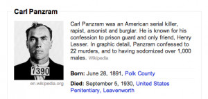 Carl Panzram #serial killer