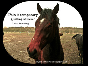 Pain is temporary quitting is forever