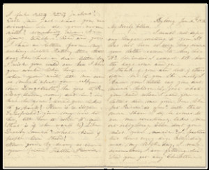 Letter from Hattie Purvis to Ellen Wright Garrison, 1856