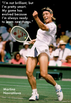 How Tennis Legend Martina Navratilova Went from Good to Great