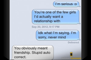 LOL! Getting Friend Zoned While Texting