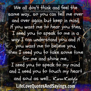 Touch My Heart And Soul .. - Love Quotes And SayingsLove Quotes And ...