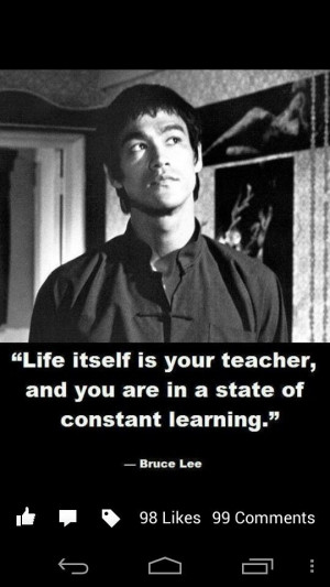 Bruce Lee Quotes Teacher