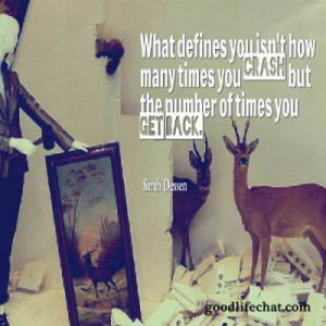 uplifting quotes what defines you