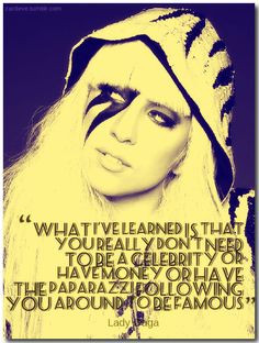 Lady Gaga Tumblr Quotes Quote by lady gaga. pinned from. zardeve ...