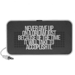 Inspirational and motivational quotes mini speaker