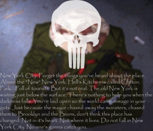 Frank Castle New York Quote by Andymatron