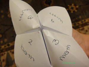 Funny Cootie Catcher Sayings