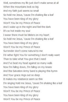 Me Jesus by Rich Mullins My Prince of Peace I miss Rich