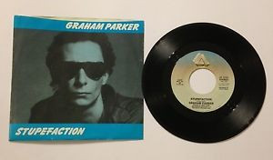 GRAHAM PARKER STUPEFACTION 45 SINGLE W PICTURE SLEEVE NM 1980