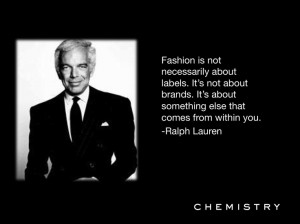 Ralph Lauren, Quote