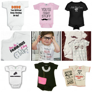 Funny Baby Onesies and Graphic T-shirts 2013