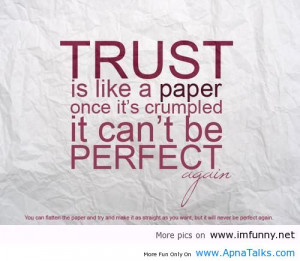 Trust quote, trusting quotes, trust quotes love , love and trust quote ...