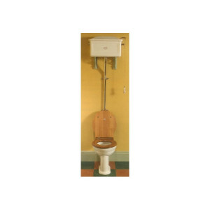 Thomas Crapper High Level Set With Oval Seat amp Fittings Antique