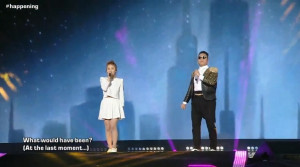 Lee Hi Sings 'What Would Have Been' with PSY at Happening Concert in ...