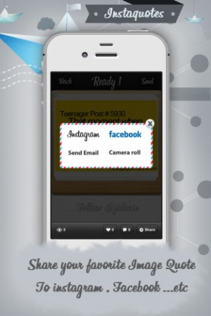 Instaquotes Pro -Quotes Cards For Instagram for iPhone screenshot