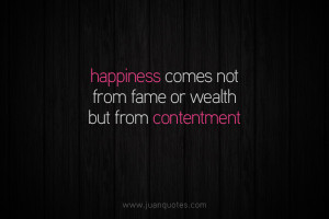 Contentment Quotes Contentment. quotes