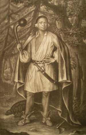 ... ), The Mahican Etow Oh Koam (One of the Four Mohawk Kings), ca. 1750