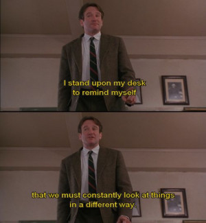 Dead Poets Society (1989) his best movie by far and one of my all time ...