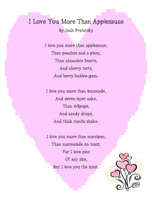 Valentine Poem Freebie