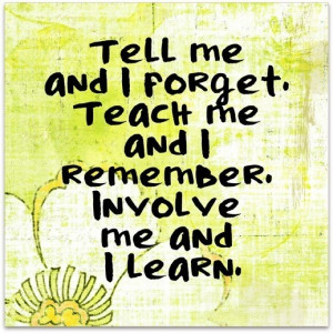 Kinesthetic learners- this is one of my learning styles.