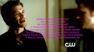 ... Mikaelson Quotes - Vampire Diaries Season 3 - Best Character Quotes
