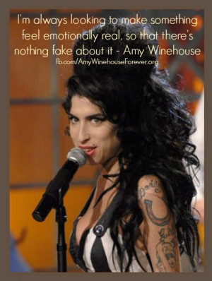 amywinehouse quote about music