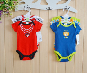 2014 Summer Baby boys clothing set NewBorn overall Baby Boy Sayings ...