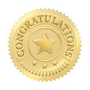 Congratulations On Your Award