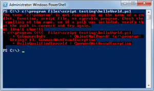 Escaping quotes in powershell.exe -command via command prompt