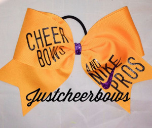 Bows And Nike Pros Cheer